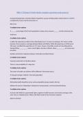 MHA 710 Exam 2 Study Guide complete questions and answers