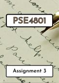 PSE4801 Assignment 3