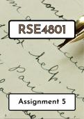 RSE4801 Assignment 5