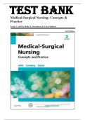 Test Bank for Medical-Surgical Nursing: Concepts & Practice 3rd Edition by Susan C. deWit, Holly K. Stromberg & Carol Dallred ISBN 9780323243780 Chapter 1-48 | Complete Guide A+