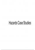 Hazards Case Study Summary 