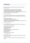 513 Exam I