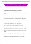 Class B Exempt Questions & Answers &vert; 100&percnt; Correct Answers &vert; Verified &vert; Latest 2024 Version