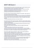 GOVT 350 Exam 2 &lpar;1&rpar;
