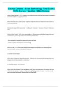 CLC Exam Questions & Answers &vert; 100&percnt; Correct Answers &vert; Verified &vert; Latest 2024 Version