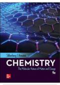 SOLUTION MANUAL FOR CHEMISTRY THE MOLECULAR NATURE OF MATTER AND CHANGE 9TH EDITION BY MARTIN SILBER