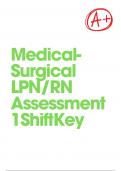 Medical-Surgical LPN/RN Assessment 1ShiftKey