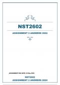 NST2602 ASSIGNMENT 2 ANSWERS 2024