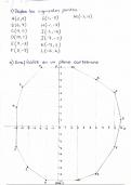 Ejercicios de geometría Analítica distancia entre puntos circunferencia y parábola