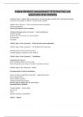PUBLIX PRODUCE MANAGEMENT TEST PRACTICE&sol;148 QUESTIONS AND ANSWERS