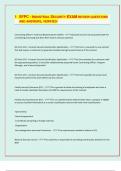 SFPC - INDUSTRIAL SECURITY EXAM REVIEW QUESTIONS  AND ANSWERS&comma; VERIFIED&sol;&vert; latest update 2024&sol;25&vert;