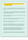 SFPC EXAM REVIEW QUESTIONS AND ANSWERS&comma; 100&percnt; ACCURATE&sol; VERIFIED&sol;&vert; latest update 2024&sol;25&vert;