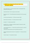 SFPC STUDY GUIDE EXAM REVIEW&sol; QUESTIONS  COVERAGE&period; VERIFIED&sol;&vert; latest update 2024&sol;25&vert;