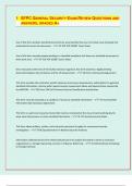 SFPC GENERAL SECURITY EXAM REVIEW QUESTIONS AND  ANSWERS&comma; GRADED A&plus;
