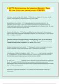 SFPC CERTIFICATION - INFORMATION SECURITY EXAM  REVIEW QUESTIONS AND ANSWERS&sol; VERIFIED&sol;