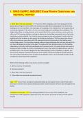 SP&Emacr;D SAPPC&colon; INDUSEC EXAM REVIEW QUESTIONS AND  ANSWERS&comma; VERIFIED&sol;&vert; latest update 2024&sol;25&vert;
