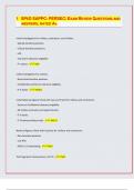 SP&Emacr;D SAPPC&colon; PERSEC&sol; EXAM REVIEW QUESTIONS AND  ANSWERS&comma; RATED A&plus;&vert; latest update 2024&sol;25&vert;