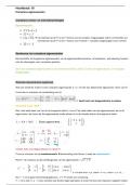 Lineaire Algebra - Hfst 10 Complexe eigenwaarden