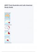 AEST Final &lpar;Australia and Latin America&rpar; Study Guide