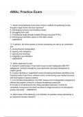 AMAL Practice Exam
