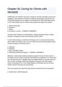 Chapter 35&lowbar; Caring for Clients with HIV&lowbar;AIDS