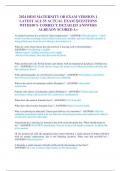 2024 HESI MATERNITY OB EXAM VERSION 1 LATEST ALL 55 ACTUAL EXAM QUESTIONS WITH100&percnt; CORRECT DETAILED ANSWERS ALREADY SCORED A&plus;