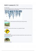 Unit 2&lowbar; Lesson 6&comma; 7&comma; 8 with 100&percnt; Correct Answers