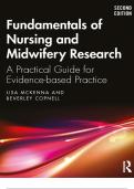 Complete Fundamentals of Nursing and Midwifery Research: A Practical Guide for Evidence-based Practice Solution Guide.