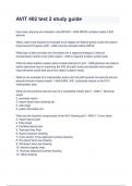 AVIT 402 test 2 study guide&period;