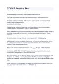 TCOLE Practice Test&period;