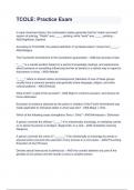 TCOLE&lowbar; Practice Exam&period;