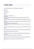 CISSP CRAM