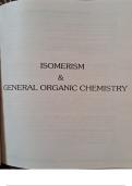 Isomerism and General organic chemistry 