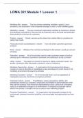 LOMA 321 Module 1 Lesson 1 Questions and Answers 100&percnt; correct