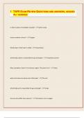 TAFE EXAM REVIEW QUESTIONS AND ANSWERS&comma; GRADED  A&plus;&sol; VERIFIED&sol;&vert; latest update 2024&sol;25&vert;