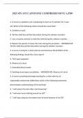 2024 RN ATI CAPSTONE COMPREHENSIVE A&period;PDF