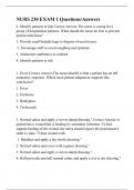 NURS 230 EXAM 1 Questions/Answers
