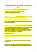 C464 assessment &sol; study Guide&sol; Sure A &plus;