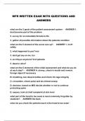 WRF PACKAGED EXAMS 2024&sol;2025