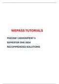 MAC2601 ASSIGNMENT 5 SOLUTIONS 2024 SEMESTER ONE. FULL SOLUTIONS 