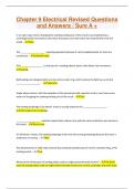 Chapter 9 Electrical Revised Questions and Answers &sol; Sure A &plus;