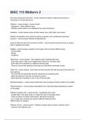 BISC 115 Midterm 2&period;