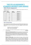 FNCE 370 v10 ASSIGNMENT 5  ATHABASCA UNIVERSITY (100% GRADED)