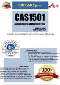 CAS1501 Assignment 6 (COMPLETE ANSWERS) 2024 (865417) - DUE 28 May 2024