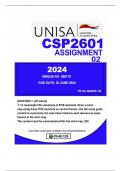 CSP2601 ASSIGNMENT 02 DUE 20JUNE 2024