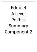 Edexcel A-Level Politics - Paper 2 - UK Government and Feminism