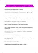 COPE Health Scholars Written Exam &vert; 100&percnt; Correct Answers &vert; Verified &vert; Latest 2024 Version