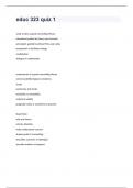 educ 323 quiz 1 well answered rated A&plus;