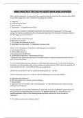 NBRC PRACTICE TEST #2/95 QUESTIONS AND ANSWERS