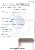 Complete OBG Notes &sol; obstetrics and gynecology